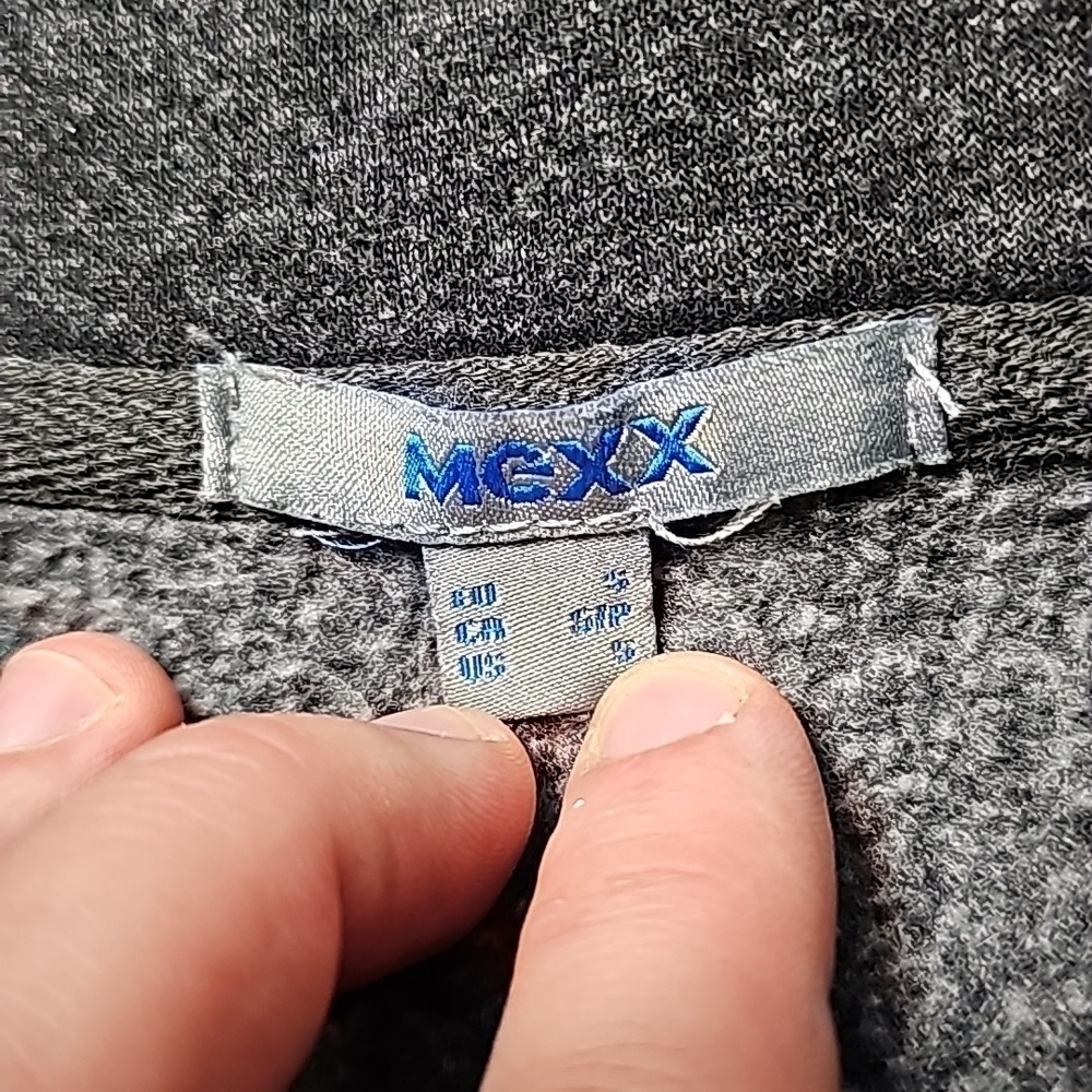 Mexx small dark gray zip up hoodie - Picture 5 of 6